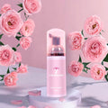 Handmade Pink Empty Shampoo Bottle Lash Foam Eyelash Cleaning Brush