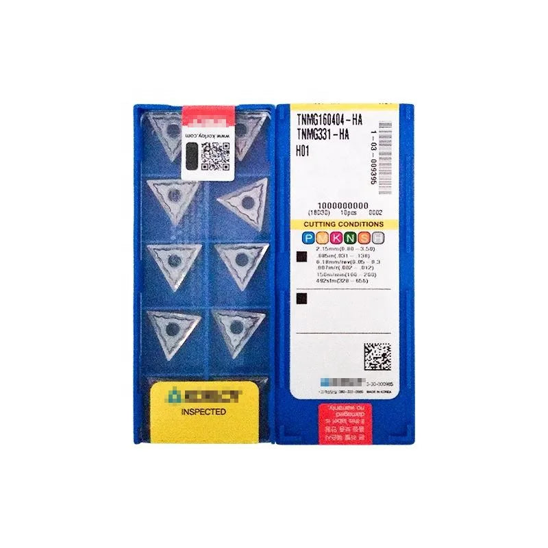 Factory Wholesale CNC Lathe Turning Tools Original Brand TNMG160404-HA PC9030 Carbide Inserts