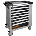 8-Drawer for Workshop Repair Rolling Lockable Metal Tool Cabinet Trolley