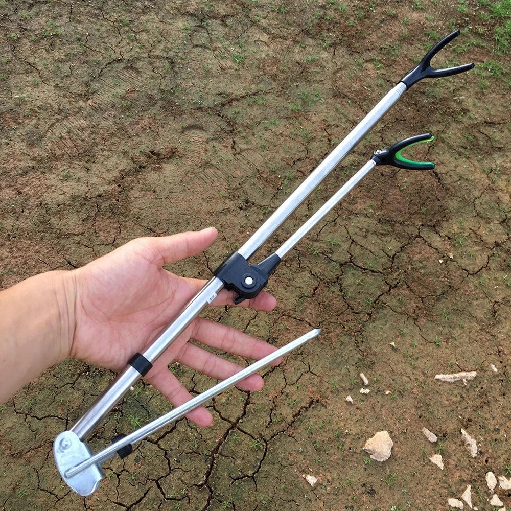 Telescopic Stainless Steel Fish Rod Stand Bracket Adjustable Fishing Rods Holder 1.5M 1.7M 2.1M 2.4M Fishing Tool MegaBDM