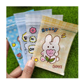 Cartoon Custom Zip Lock Bag Gift Bag Clear Holographic Jewelry Zipper Bags