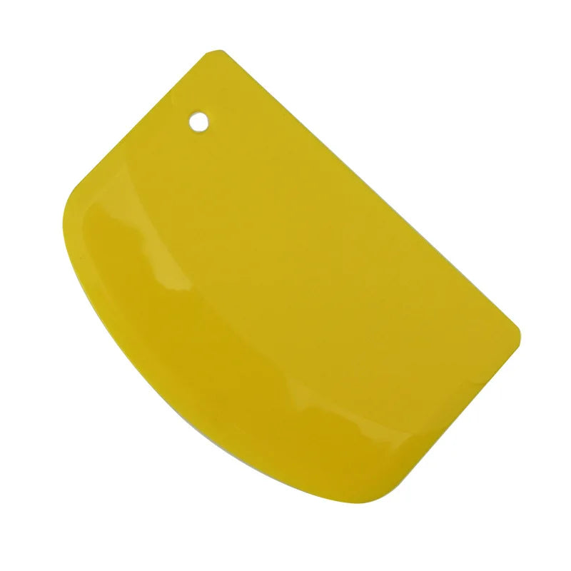 Custom Logo  Accepted Food Grade  Easy Clean Multifunctional Non Stick  Cake Baking Tools Plastic Dough  Scraper