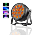 14X15W RGBW Par LED Aluminum Mini Disco Wedding Christmas Party Par Can Stage Light Slim DMX Luces LED Dj Par Light