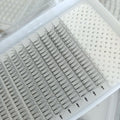 Best Selling Hand Made 3D Short Stem 0.10mm Premade Fana Lashes Korean PBT Fibers