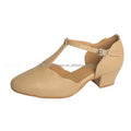 Customized Wholesale Dance Shoes Short Heel Leather Sole Dance Heels Square Heel 3.5CM
