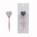 Multi-Function 3-in-1 Stainless Steel Slanted Blade Mini Eyebrow Razor Ladies Hair Remover Trimmer ABS Handle Precision Mirror