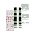 Huizi Factory Supplier OEM Factory Wholesale Nail Sticker Decals Nail Polish Stickers Set