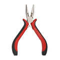 DIY Steel Metric End Cutting Pliers Mini Long Reach Nipper Jewelry Wire Cutters Plastic Molded Handle Crafting Nail Puller Trim