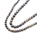 Yellow Tigereye with Luster Faceted Round Beads for DIY Jewelry Making