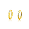 Fashion Trendy Huggie Earrings 2022 18K Gold Plated Brass Jewelry for Women Gift