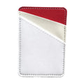Wholesale PU Card Holder Sublimation Blank and Stickers Hot Pressing DIY Accessories Products