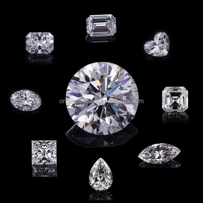 Starsgem Wholesale Fancy Shape Man Made Created Loose Cvd Lab Grown Diamond