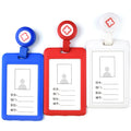 Tech Gadget Smart ID Yoyo Badge Reel Plastic Card Holder for Nurses Customizable Pattern Style Fashionable RFID Blocking
