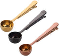 Food Grade Metal Gold Spoon 2-in-1 Stainless Steel Coffee Stainless Steel Coffee Scoop