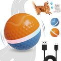 Hot-Selling Pet Smart Toy Ball  Big Dog Customized Non-Toxic LED Toy Blue Orange Color Matching Smart Cat Ball Toy