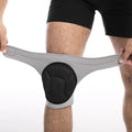 Aolikes High Quality Elastic Adjustable Compression Strap Neoprene Gardening Knee Support Brace C-0211