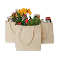 Promotion Recycled Canvas Tote Plain Design Customized logo Printed logo Simple Style 12oz Cotton Canvas Shopping Bag