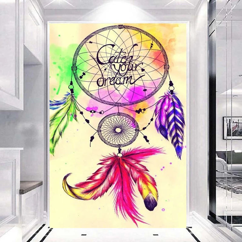 5D DIY Diamond Painting Still Life Full Square Dream Catcher Diamond Embroidery Diamond Mosaic Gift