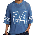 Ottoknit Custom Logo Premium Cotton Jersey Knit Shirt for Men - Breathable Soft Fabric Classic Crew Neck T-Shirt