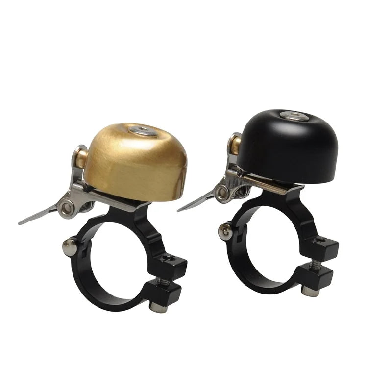 Retro Mini Copper Bell Sound Pleasant Long Tail Mountain Bike Road Bike Bell