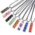 Kindfull Mix Materials Crystal Pendant Crystal Necklace Crystal Keychain Heart Bamboo Gourd Shape for Gift