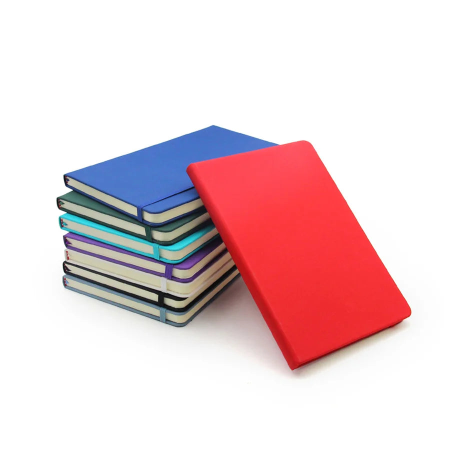 Eco Friendly Portable Paper Leather Hard Cover Cute Small Notebook Souvenir Jotter Address Book
