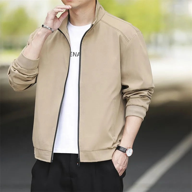 Fashion Men's Windbreaker Jacket Casual Jacket Men Outdoor Waterproof Sports Coat Spring Summer Bomber Jacket Men Clothing B151