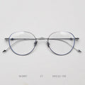2025 Retro Round Titanium Alloy Glasses Frame Super Elastic Frameless Eyewear Men's and Women's Eyeglasses Optical Frame