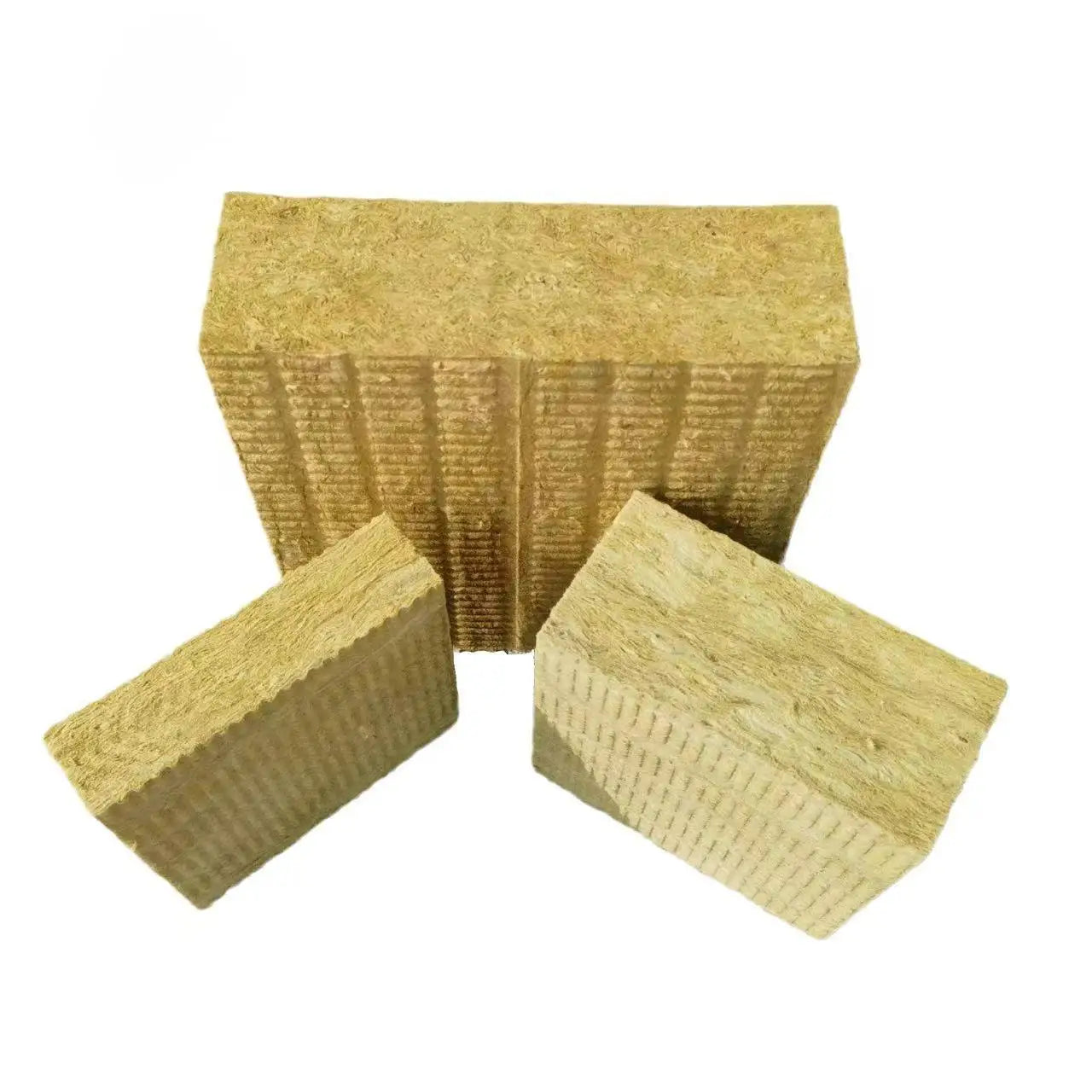 Modern Design Acoustic Insulated Roof Panels 50mm 120kg M3 Rock Wool Board Heat Insulation Materials