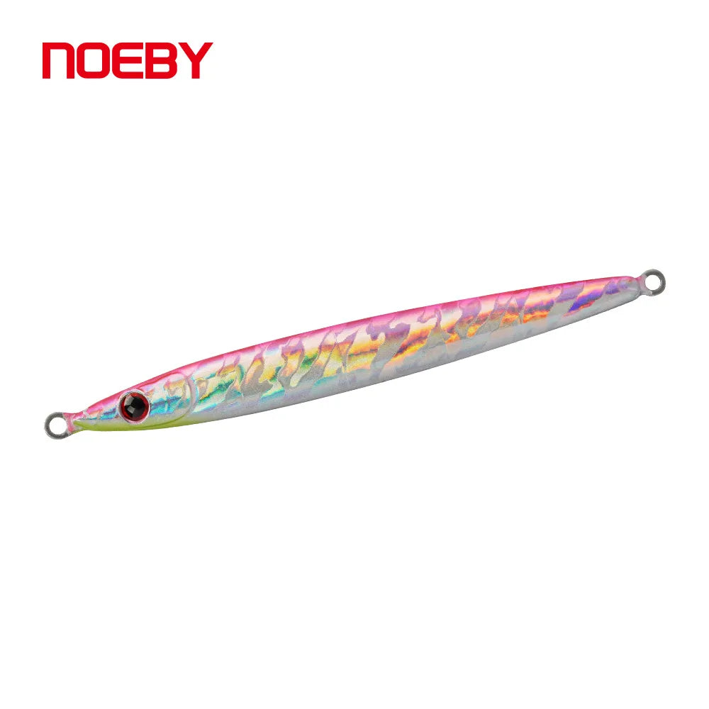 NOEBY 60g Longtom Jig Lure Line-incision Metal Lures Slow Falling Jigging for Saltwater