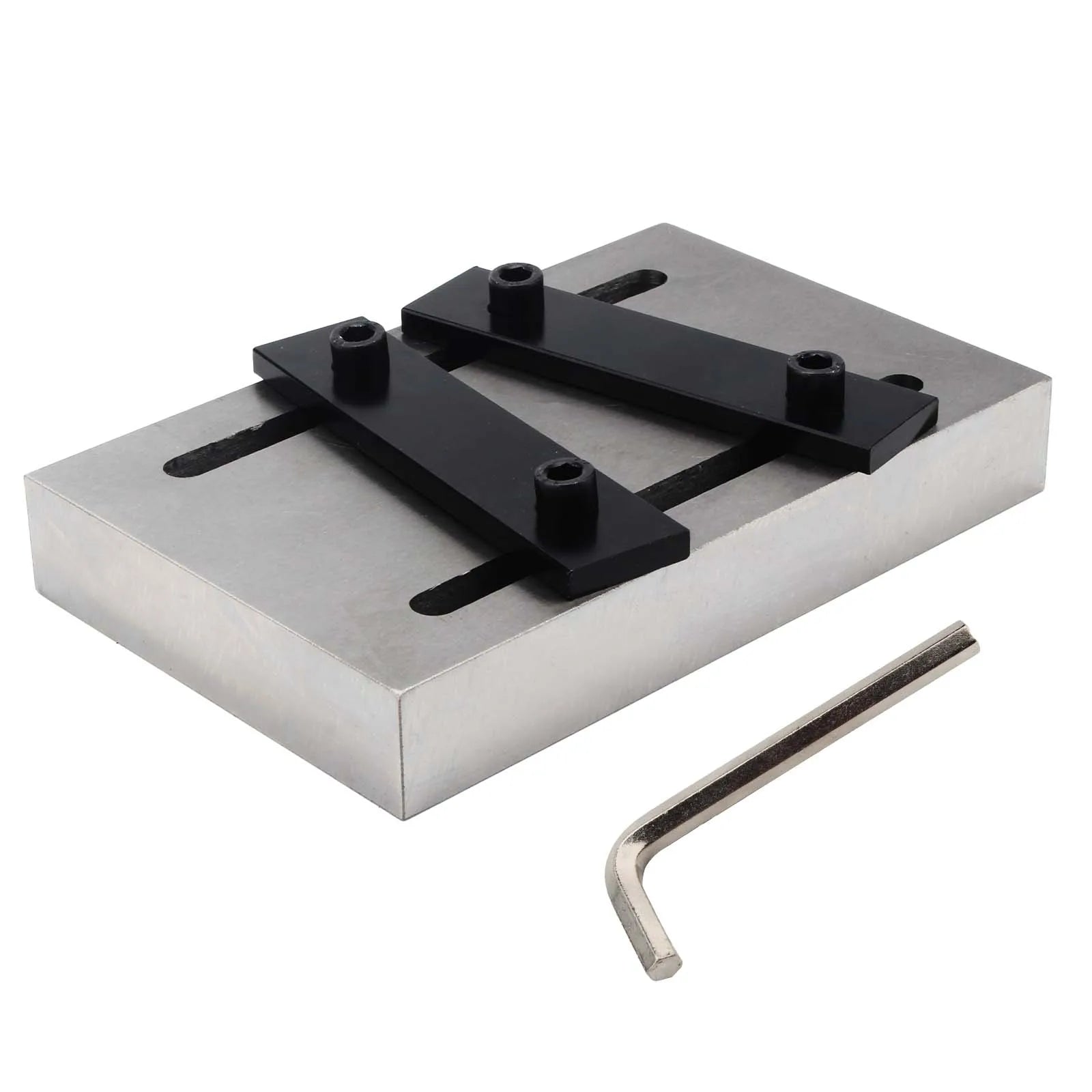 Boasta Square Engraving Clamp Fixture Adjustable Metal Holding Block for Jewelry Engraving & Craft Bench Work DIY Making Tool