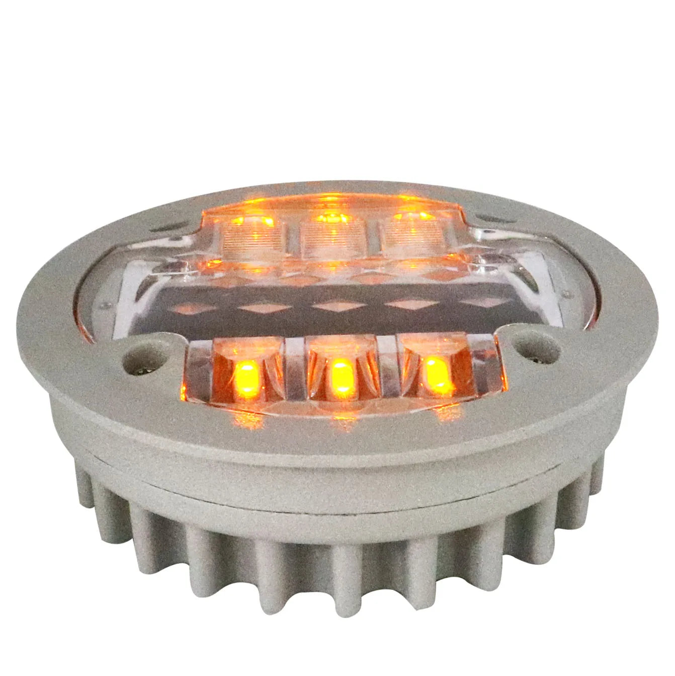 2022 New Product 40T Resist Compression Aluminum Embedded Solar Road Stud