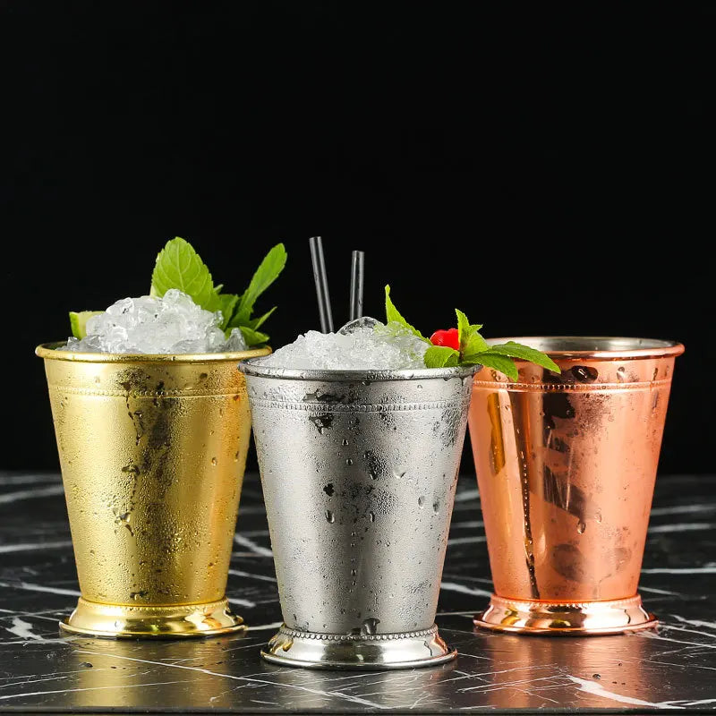 Metal Cocktail Cup Special Metal Cup Curling Mojito Mint Julep Cup