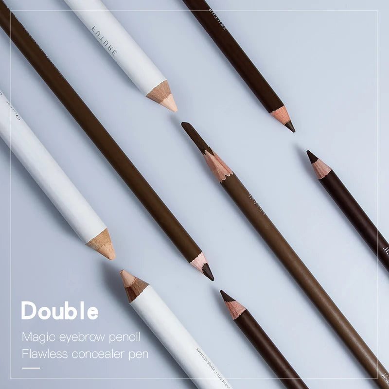 Pudaier Customized Private logo Cosmetics Waterproof Eyebrow Pencil and Concealer Pencil Combination Sets Private Label