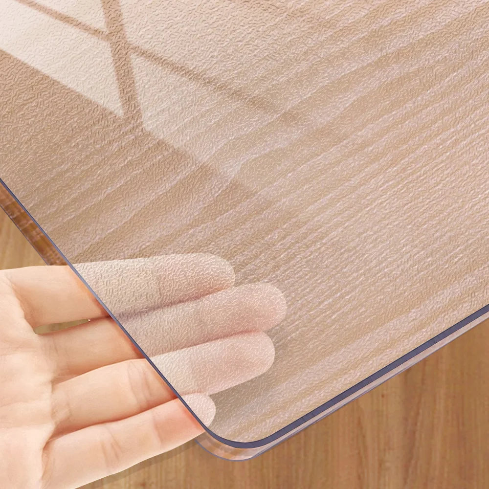 Cheap Waterproof Plastic Transparent Pvc Tablecloth Roll for Dining Clear Pvc Table Cover Transparent Table Cloth