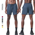 Plus Size Quick Dry Running Sweatpants Jogger Gym Fitness Beach Short Pants Drawstring Design With Pockets Men's Workout Shorts