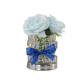 Rechargeable Cordless Valentine Rose Crystal Table Lamp 3 Color Bedroom & Living Room Decor Novelty Gift