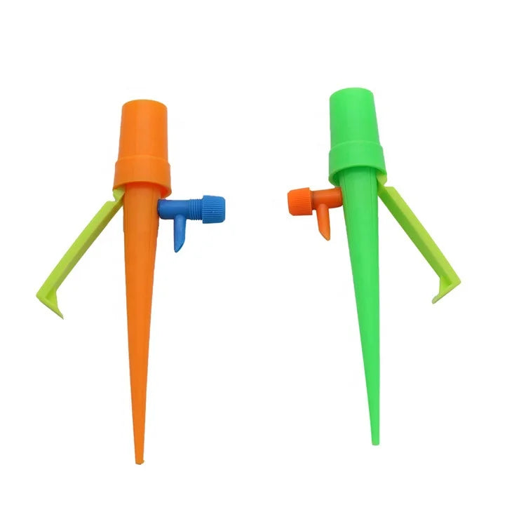 Plant Dripper DIY Adjustable Drip Water Spike Stake Plant Self Watering Spikes with Support Bracket MegaBDM