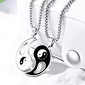 2026 Wholesale INS Tai Ji  Tai Chi Yin Yang Pendant Couple Stainless Steel Necklace