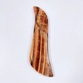 Huiying Yellow tiger Eye Skin Face Beauty Equipment Scraping S Shape Facial Guasha Tool