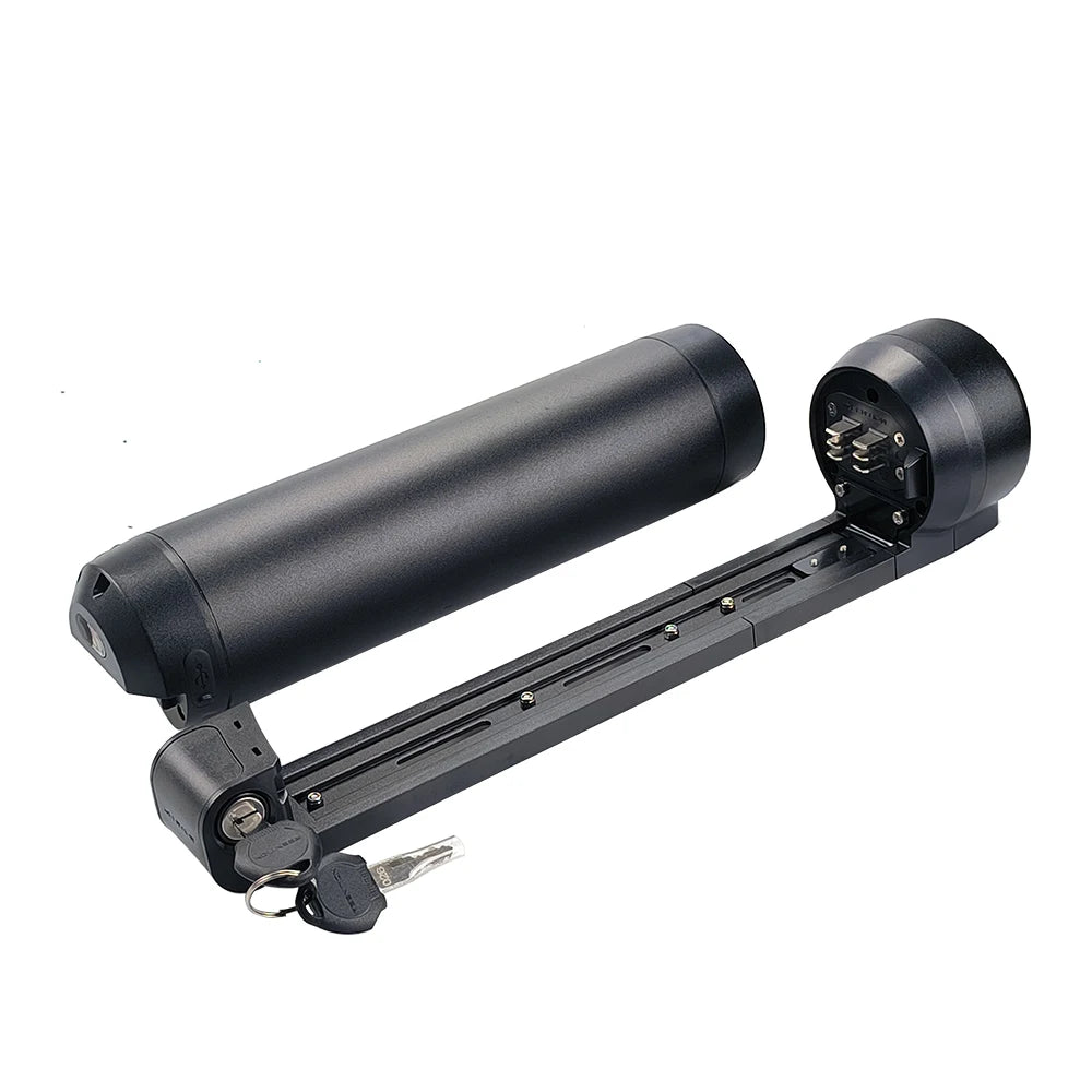 Reention Water Bottle 21700 24V 15Ah 36V 10Ah Down Tube Lithium Battery Pack for 250W 350W 500W City Bike with 6pin Discharger