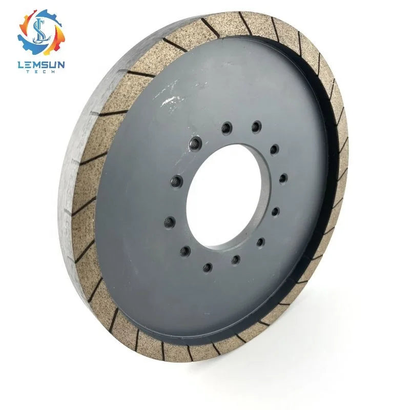 Round Diamond Chamfered Wheel for Ceramic Vitrified Tiles Polishing 060922F Left 60#