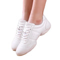 Modern Competitive Dance Sneakers Latin Gymnastics Cheerleading Jazz White Black Line Dance Shoes