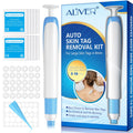 Pianless Safe Skin Care Mole Wart Tool Auto Skin Tag Removal Kit for Large Skin Tags 4-9mm