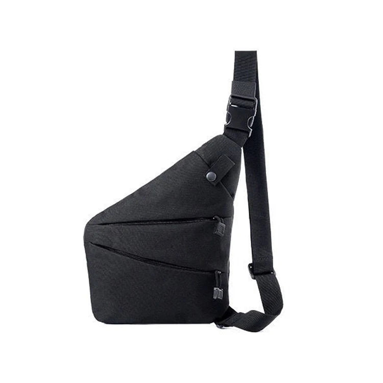 Outdoor Tactical Men Messenger Chest Pack Multi-functional Storage Close-fitting Shoulder Anti-theft Waist Bag