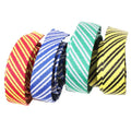 Eco-friendly Striped Pattern Nylon Fabric Long Webbing Ribbons Clothing Decorative Graphic Laynards Bands Straps