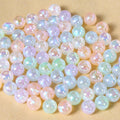 New 2024 Wholesale 8mm-16mm Loose Plastic Beads DIY Bracelet Plastic Beads Acrylic Beads for Jewelry Making