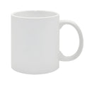 Wholesale Sublimation Ceramic Mug Blank 11oz Free Sample Latest White Coffee Mug Porcelain Blank Heat Press Mug With Box
