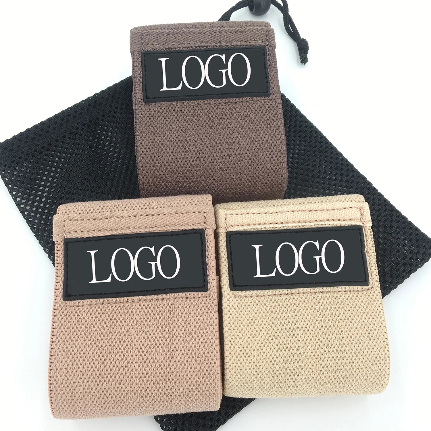 Exercise Fabric Hip Band Resistance Custom Booty Bands Hip Circle Resistance Bands Set for Booty & Glutes Hip Circle