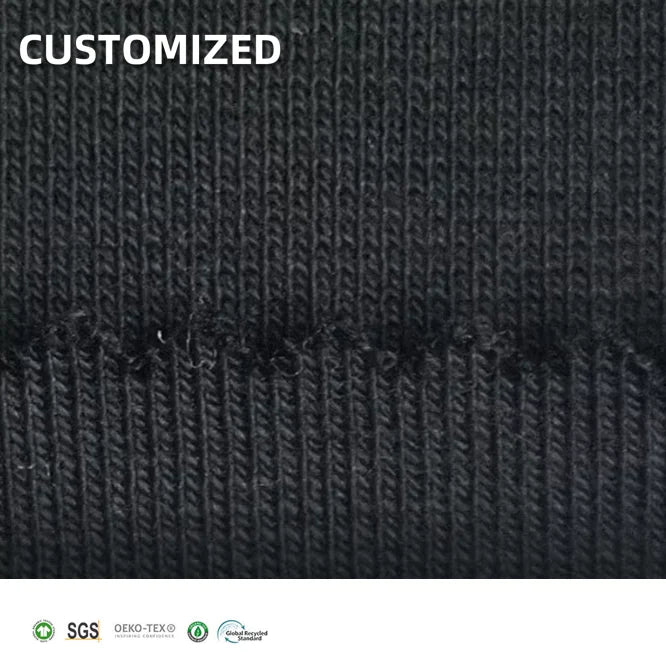 Healthy and Comfortable Combed Heavyweight 200gsm 95% Cotton 5% Spandex Weft Knit Single Jersey Fabric for Girls & Boys Clothing